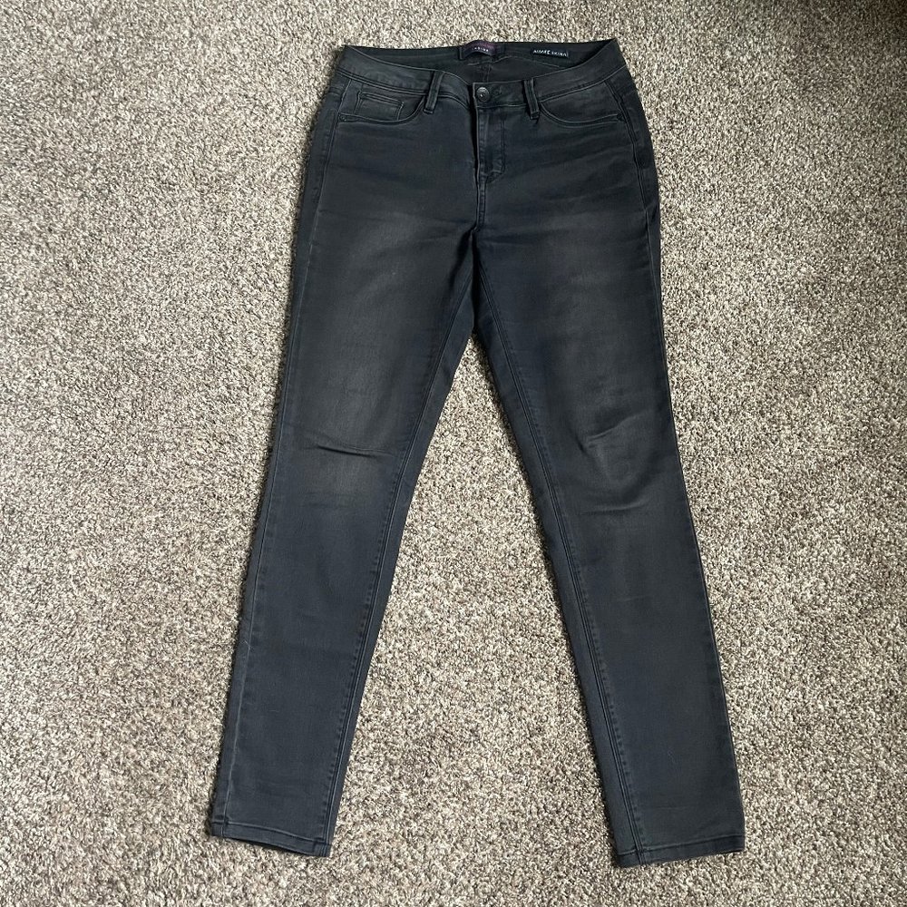 Catherine Malandrino Aimee Skinny Jean, Size 6/28, Faded Black